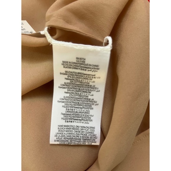 BCBGMAXAZRIA Lace Midi Dress Sleeveless Party Cocktail Red Size 12 - Picture 12 of 12